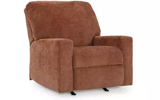 rocker recliner aviemore in spice by ashley