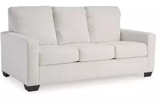 ashley rannis full sofa sleeper in snow