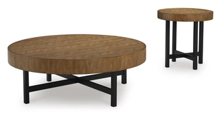 OCCASIONAL TABLE SET (2/CN)  T575-12 ASHLEY FURNITURE