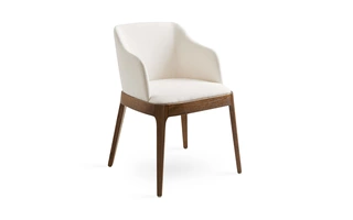 ANTONIA DINING CHAIR GY-DC-2525 SILEX IVORY FABRIC  DISCO  103840 XCELLA