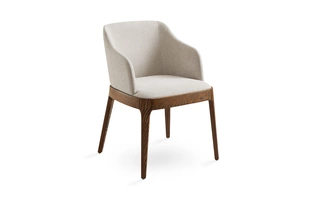 ANTONIA DINING CHAIR GY-DC-2525 EN6577-700 LIGHT GREY FABRIC  DISCO  103841 XCELLA