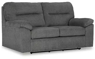 glider loveseat bindura in mineral by ashley