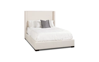 WING KING BED GY-BED-1188K BEIGE FABRIC BEDS  104075 XCELLA