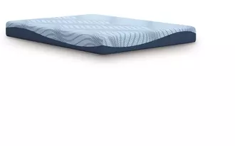 california king mattress peak 2.0 8 memory foam light blue