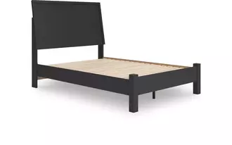 full panel headboard danziar black