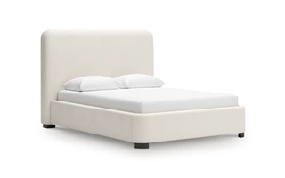 QUEEN UPHOLSTERED BED  PCB401-81 ASHLEY FURNITURE