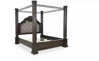 king canopy maylee dark brown