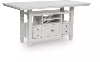 rect drm counter table top robbinsdale in antique white by ashley