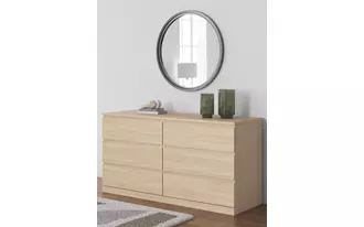 six drawer dresser