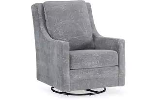 swivel glider accent chair