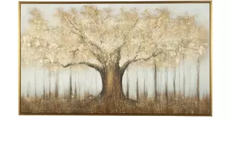 wall art dalewick in brown/gold finish by ashley