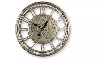 wall clock gilover champagne finish