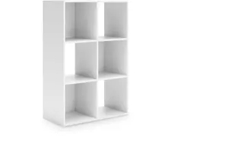 six cube organizer onita white