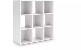 nine cube organizer onita white