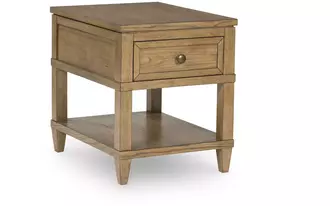 rectangular end table