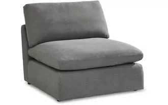 armless chair tanavi smoke