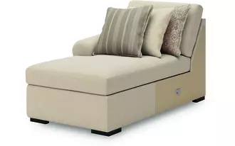 Ashley ladymae laf corner chaise in twill