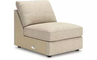 Ashley seyler armless chair in sand