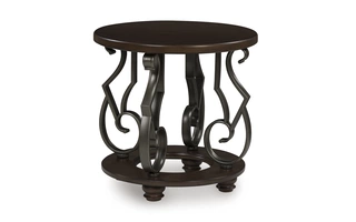 ROUND END TABLE  T623-6 ASHLEY FURNITURE