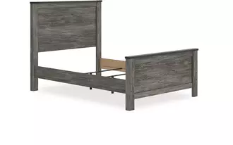 full panel headboard frandern warm gray