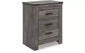 two drawer night stand