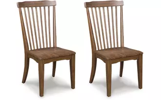 Ashley greddinton dining room side chair (2/cn) in multi