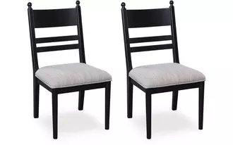 Ashley greddinton dining uph side chair (2/cn) in multi
