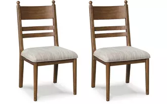 Ashley greddinton dining uph side chair (2/cn) in multi