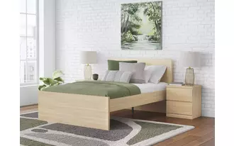 full platform bed panels onita natural