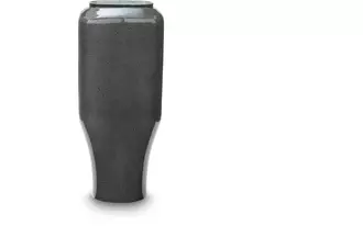 vase kierlain gray/black