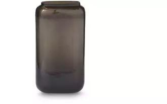 vase sumner metallic brown finish