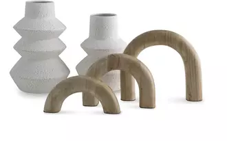 accessory set (5/cn) maddwarth white/natural brown