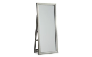 FLOOR STANDING MIRROR/STORAGE  A8010380 ASHLEY FURNITURE