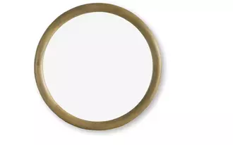 accent mirror yadiel in brown by ashley