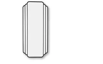 floor mirror antigone in black by ashley