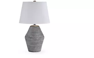 terracotta table lamp (1/cn)