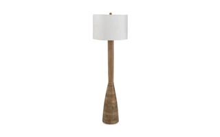 WOOD FLOOR LAMP (1/CN)  L329111 ASHLEY FURNITURE