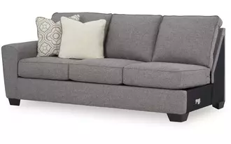 laf sofa reydell charcoal
