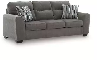 sofa olten in graphite by ashley