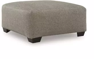 oversized accent ottoman newellen in hemp by ashley