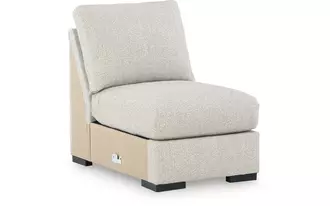 Ashley laurelgrove armless chair in pebble