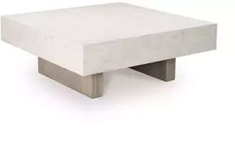 square cocktail table jorlaina in light grayish brown by ashley