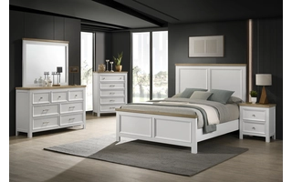 WHITE NIGHT TABLE  B127WNS EXACT