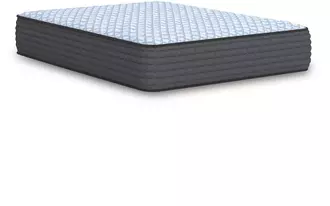 queen mattress destin cove firm in blue by ashley