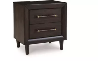 two drawer night stand