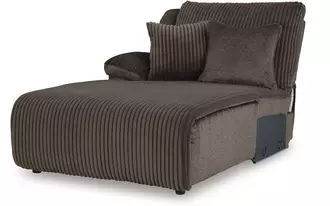 laf press back chaise top tier chocolate