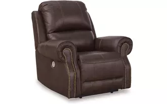 zero wall power recliner freyeburg in walnut by ashley