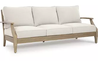 Ashley carter hall sofa with cushion in beige