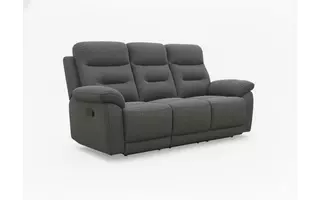 reclining sofa black  1407RS-BLACK EXACT