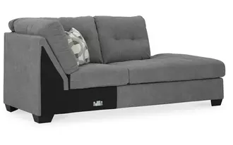raf corner chaise highland falls gray